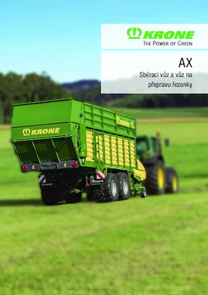 Silage trailers Krone AX 280 HD