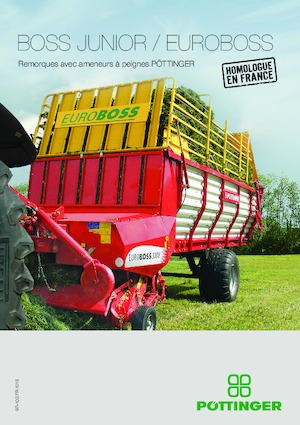 Silage trailers Pöttinger Boss Junior 17 T