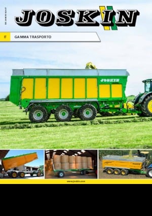 Silage trailers Joskin DRAKKAR 8600/37T180