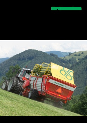 Silage trailers Pöttinger Boss Alpin 211