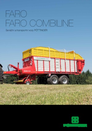 Silage trailers Pöttinger Faro 4510 D