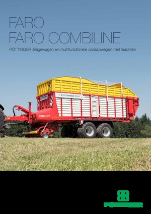 Silage trailers Pöttinger Faro 4510 D