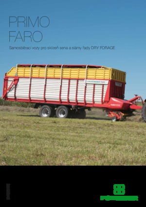 Kısa mesafeli silaj römorkları Pöttinger Primo 801 L