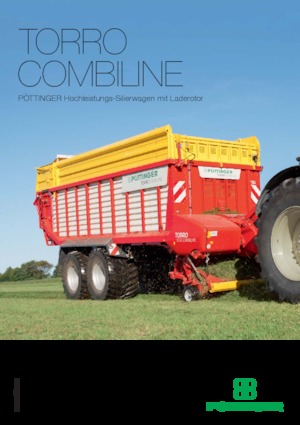 Silage trailers Pöttinger Torro 6010 L 