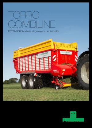 Silage trailers Pöttinger Torro 6010 L 