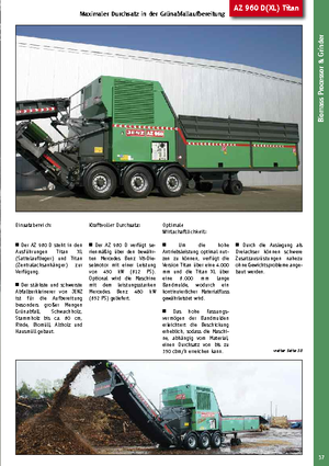 Shredding Machines Jenz AZ 960 DXL