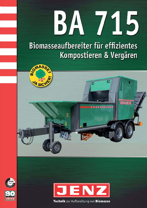 Parçalama makineleri Jenz BA 715 D