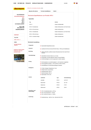 Parçalama makineleri Husmann HFG I-Z