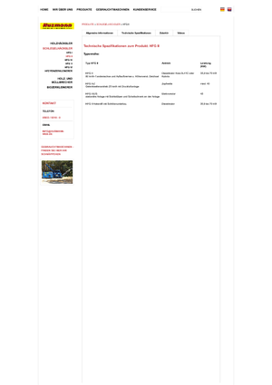 Parçalama makineleri Husmann HFG II Z