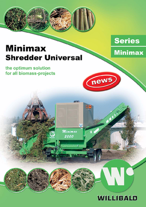 Parçalama makineleri Willibald MiniMax 2000