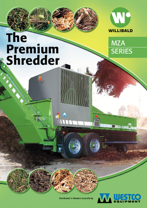 Parçalama makineleri Willibald MZA 4100