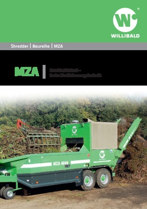 Parçalama makineleri Willibald MZA 4800