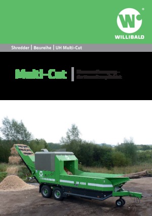 Parçalama makineleri Willibald UH 4800