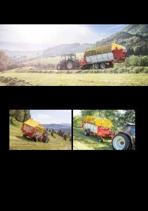 Silage trailers Pöttinger Boss 3210 LP Master