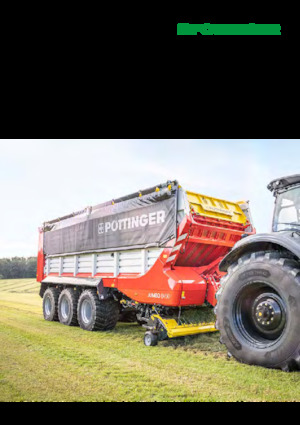 Silage trailers Pöttinger Jumbo 7380 DB