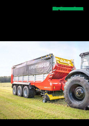 Silage trailers Pöttinger Jumbo 8450 DB