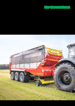 Silage trailers Pöttinger Jumbo 8450 DB