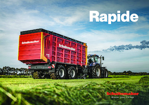 Silage trailers Schuitemaker Rapide 8400