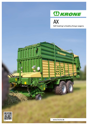 Silage trailers Krone AX 280 GD