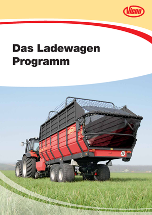 Kısa mesafeli silaj römorkları Vicon Feedex 360 T