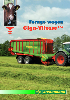 Silage trailers Strautmann Giga-Vitesse CFS 3601 DO