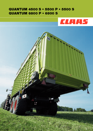 Silage trailers Claas Quantum 6800 S