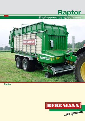 Silage trailers L. Bergmann Raptor 35 S