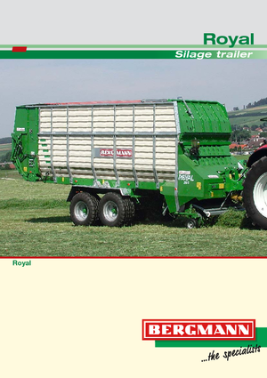 Silage trailers L. Bergmann Royal 24 K