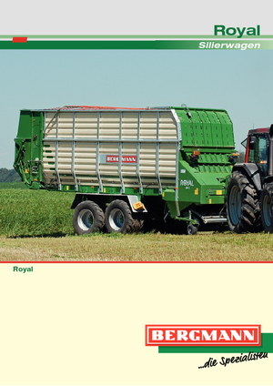Silage trailers L. Bergmann Royal 30 K