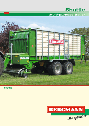 Silage trailers L. Bergmann Shuttle 940 S
