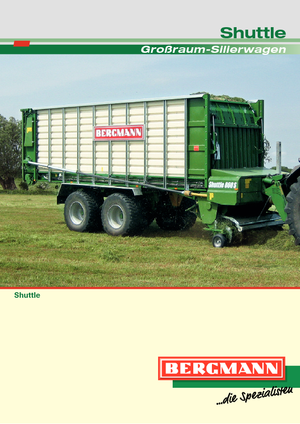 Silage trailers L. Bergmann Shuttle 940 S