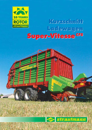 Silage trailers Strautmann Super Vitesse CFS 3501