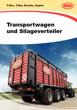Silage trailers Vicon T-Rex 400