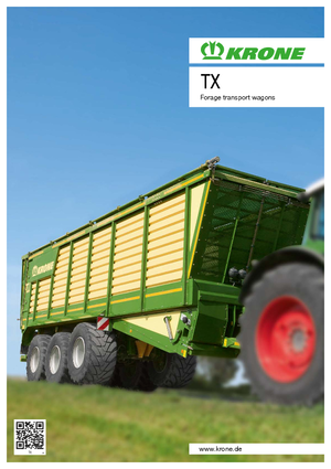 Silage trailers Krone TX 460 D 