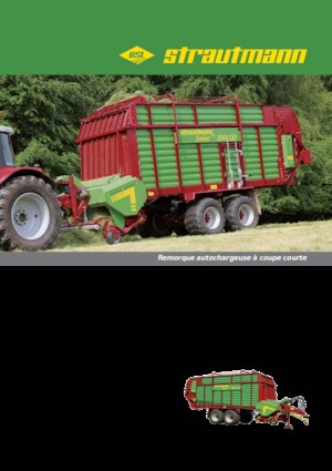 Kısa mesafeli silaj römorkları Strautmann Zelon CFS 2501 DO
