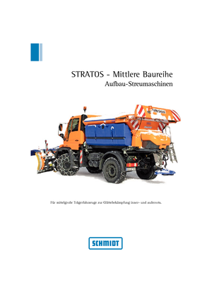 Silo-fed Spreaders Schmidt Stratos B/S 27 VCX