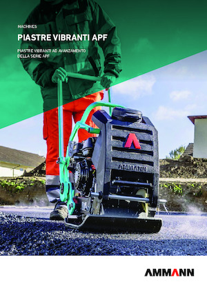 Single Direction Vibratory Plate Compactors Ammann APF 1540