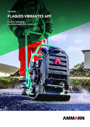 Single Direction Vibratory Plate Compactors Ammann APF 2050