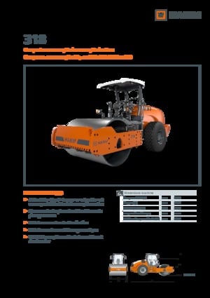 Single-drum Rollers Hamm 318