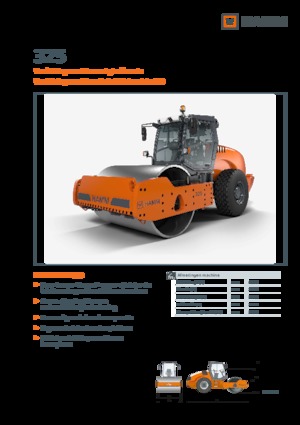 Single-drum Rollers Hamm 325