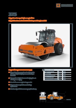 Single-drum Rollers Hamm 325