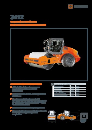 Single-drum Rollers Hamm 3412
