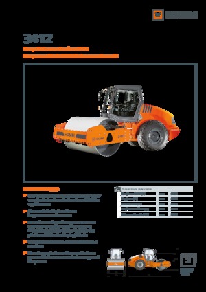 Single-drum Rollers Hamm 3412