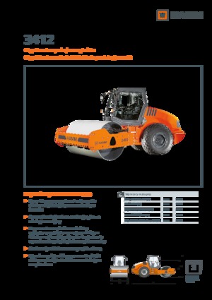 Single-drum Rollers Hamm 3412