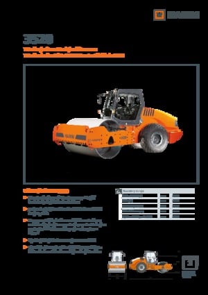 Single-drum Rollers Hamm 3520