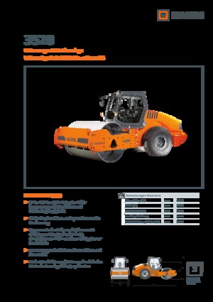 Single-drum Rollers Hamm 3520