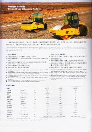 Single-drum Rollers Changlin 8108L