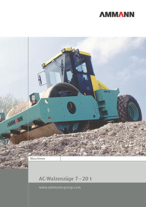Single-drum Rollers Ammann AC 110-2