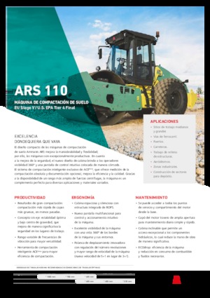 Single-drum Rollers Ammann ARS 110