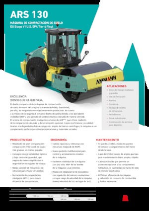 Single-drum Rollers Ammann ARS 130